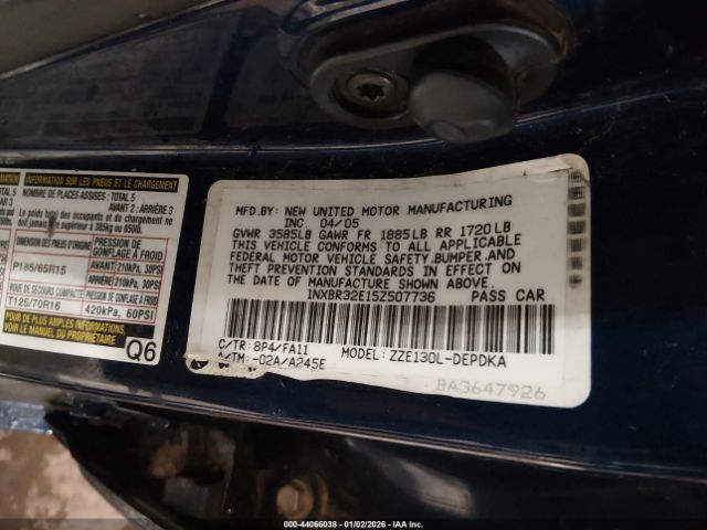 Toyota Corolla Ce Image 8