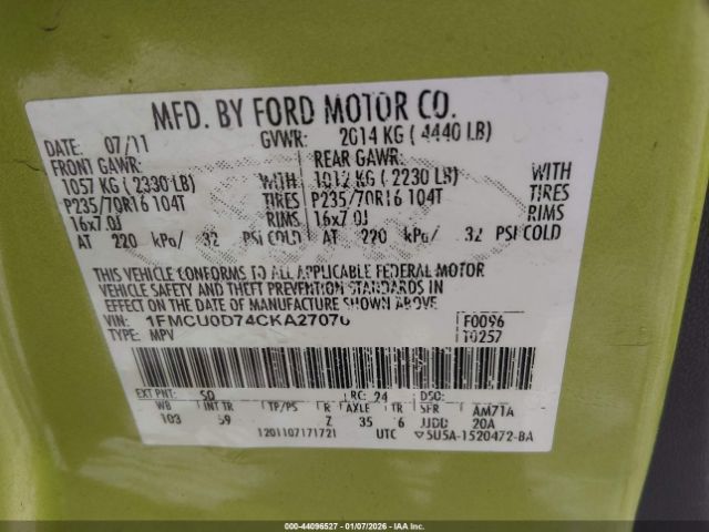 Ford Escape Xlt Image 5